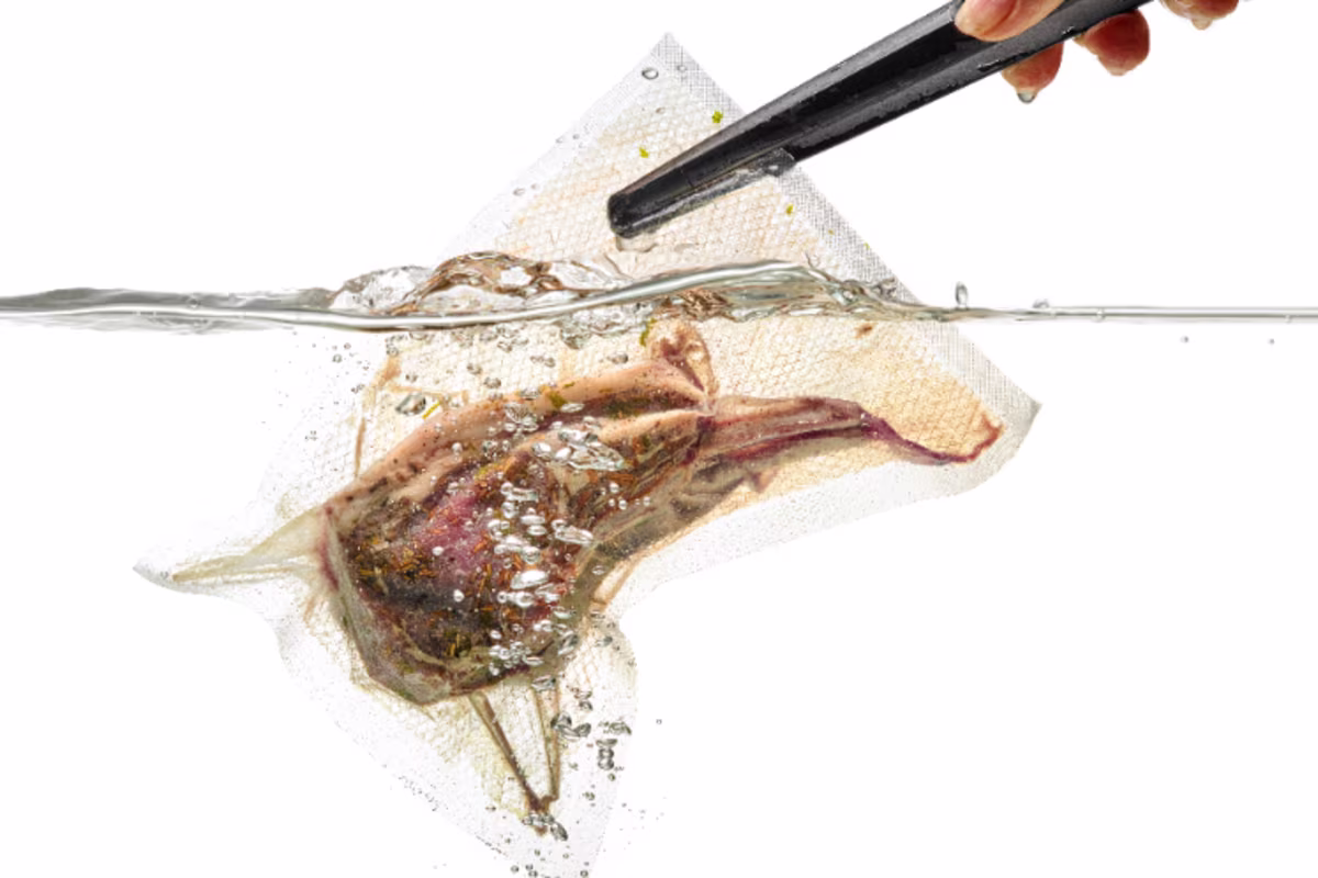 Sous-vide garen sfeerbeeld