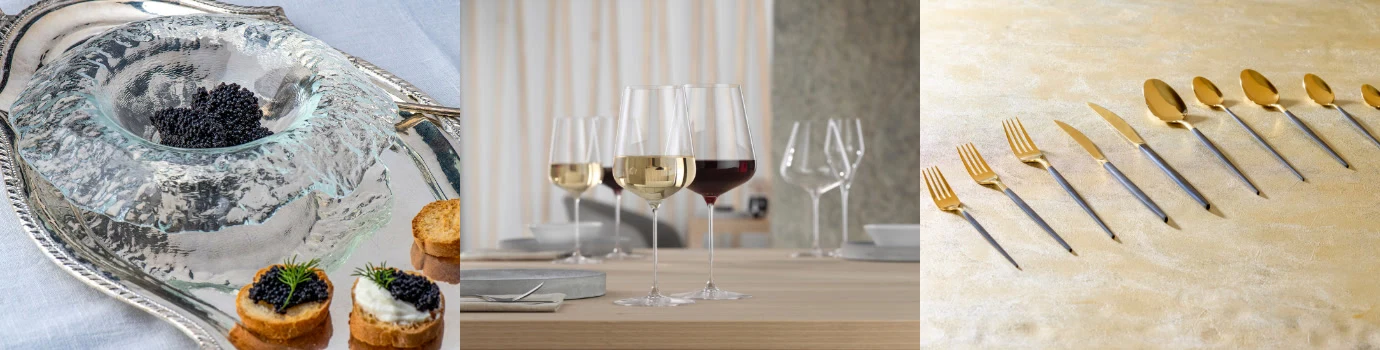 Tableware banner beeld