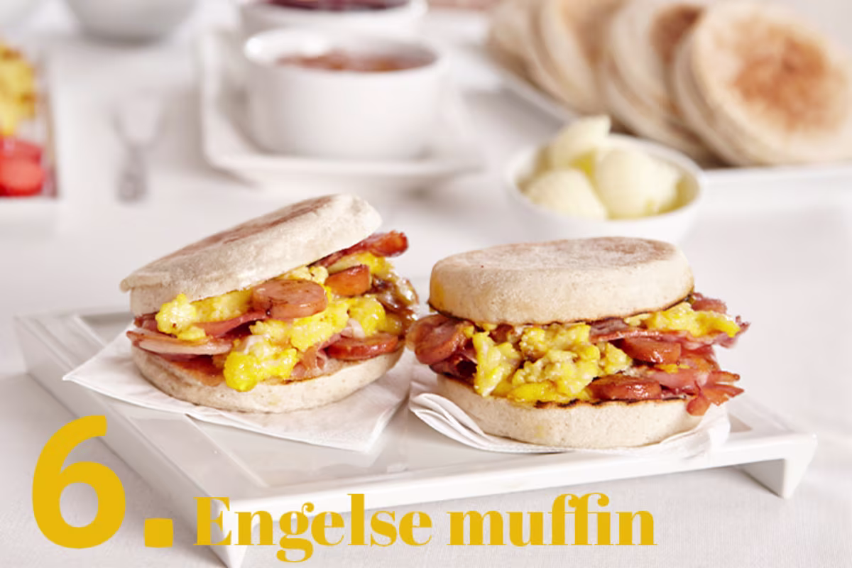 Sfeerbeeld van Engelse muffin