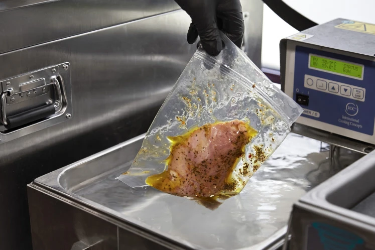 Sous-vide garen