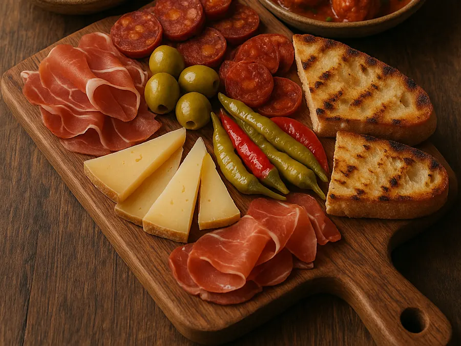 Sfeervolle Tapasavond