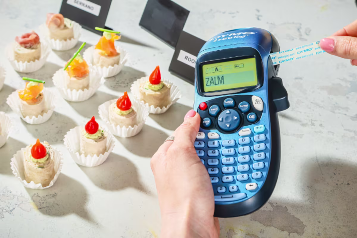 Sfeerbeeld van labelprinter