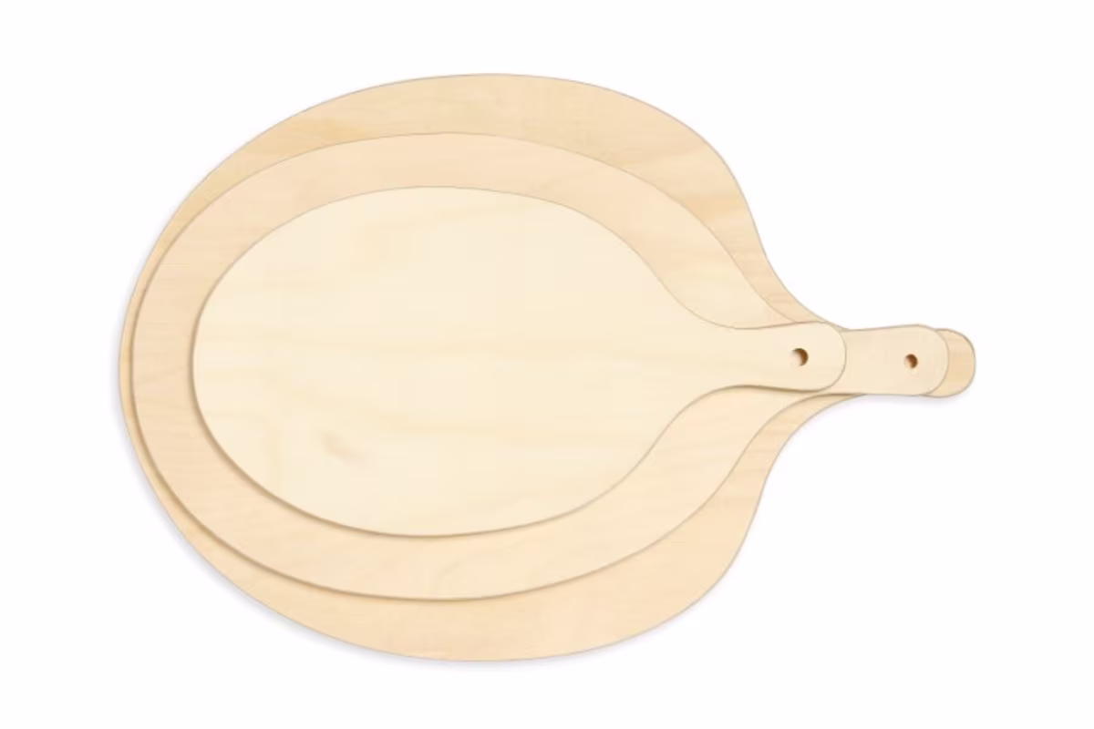 Horeca concept Flammkuchen plank beeld