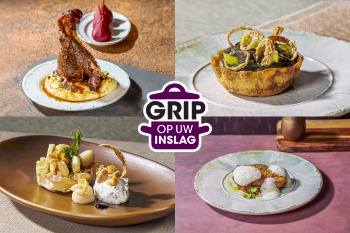 Verschillende Grip op uw inslag receptbeelden