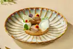 Sfeerbeeld van gerecht met alternatieve foie gras