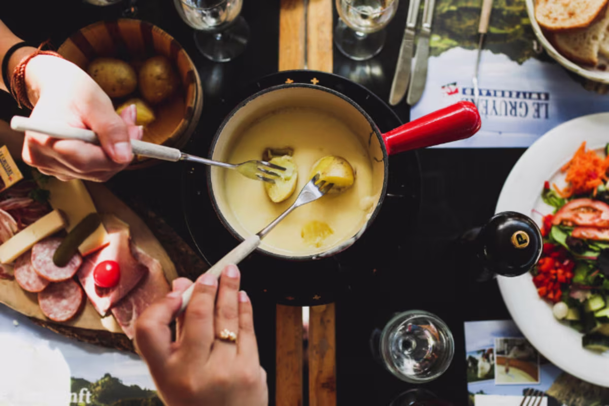 Sfeerbeeld Kaasfondue & Raclette