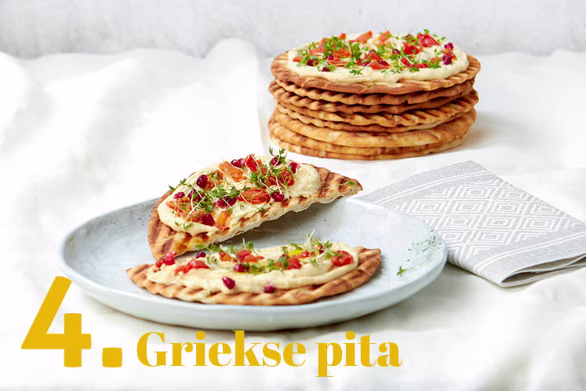 Sfeerbeeld van Griekse pita