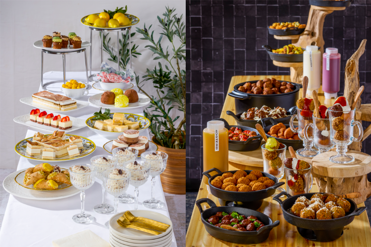 Buffettafels in thema beeld