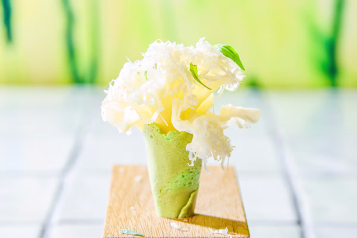 Sfeerbeeld Voorjaar Eetbare bloemen fleur de fromage