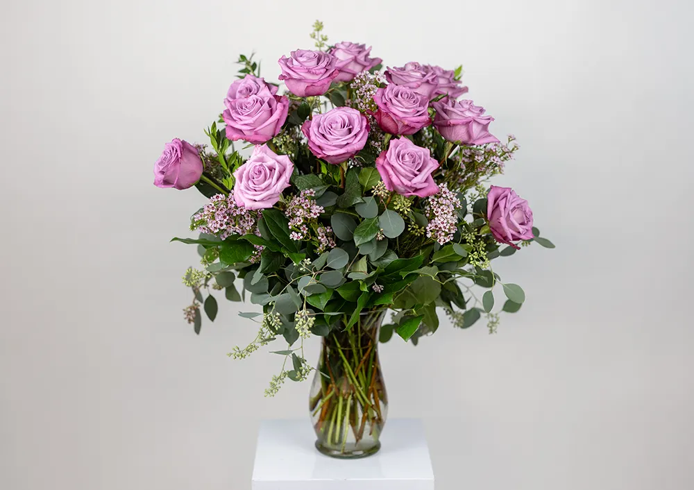 rose おまとめ同梱 Shop Lavender Dozen Roses for Delivery | Bachman's Minneapolis