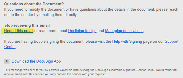 Recognizing And Reporting Suspicious Activities | Docusign