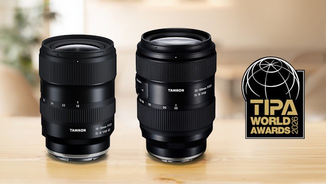 TAMRON | Vince due prestigiosi premi TIPA 2026