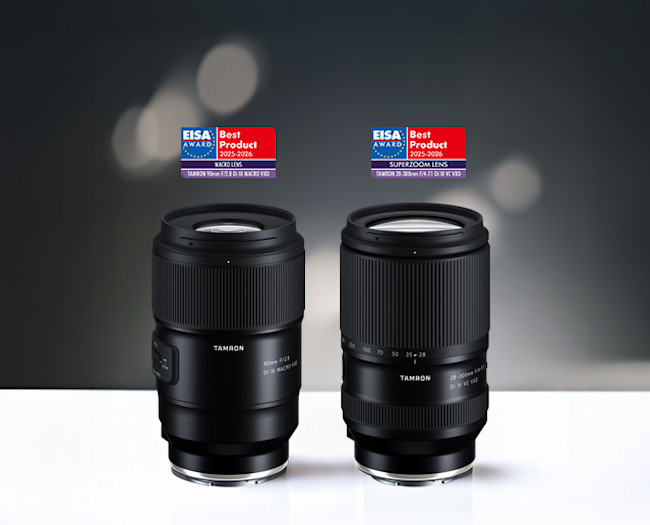 TAMRON vince due prestigiosi Premi EISA 2025-2026