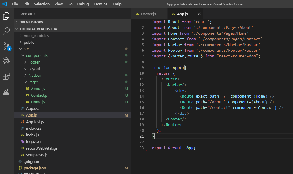 App JS Code