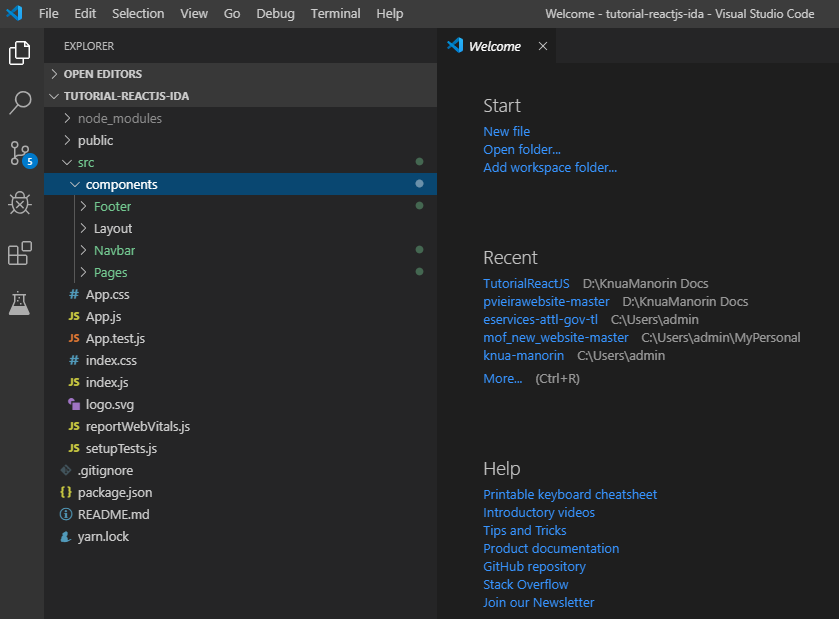 React Components