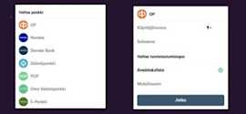 Valitse oma verkkopankkisi