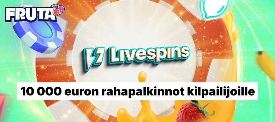 Hellekauden haaste: 10 000€ Livespins-rahapalkinnot