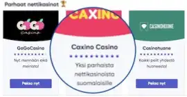 Valitse itsellesi sopiva nettikasino