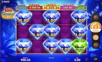 Rio Gems Mini Jackpot