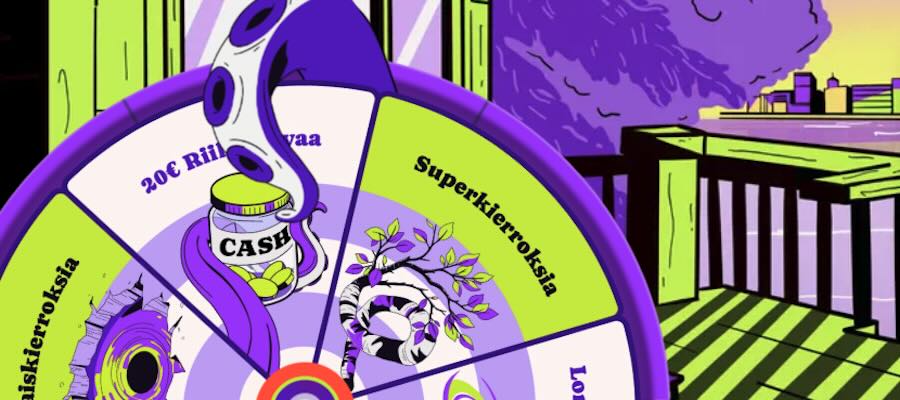 Uniikki Lonkkuruletti: ota talteen superkierroksia ja käteistä