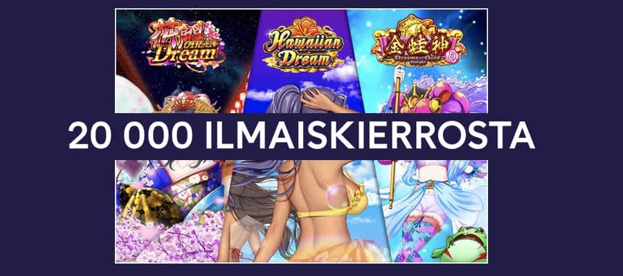 Nappaa Gambola Casinolta osuus 20 000 ilmaiskiepistä!