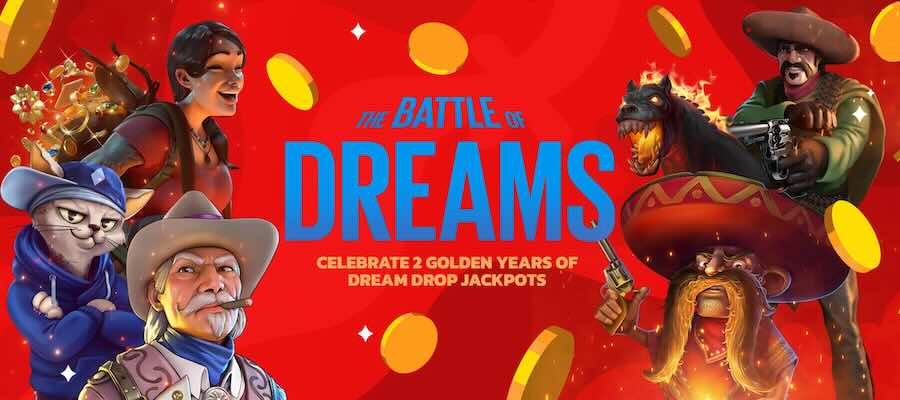 Dream Drop täyttää 2 vuotta - juhlista 50 000€ palkintopotilla