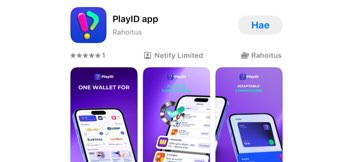 Lataa Play ID sovellus puhelimeen