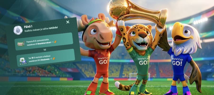 World Cup Legendat: 100 000€ arvoiset bonukset joka viikko