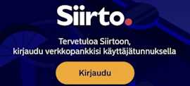 Kirjaudu palveluun sisään oman pankkisi pankkitunnuksilla