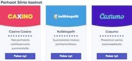 Valitse haluamasi Siirto-kasino ja lataa sovellus
