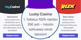 Valitse ilmaista pelirahaa tarjoava kasino