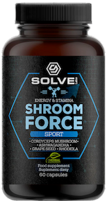 Solve Labs Shroom Force Sport grzyby cordyceps i adaptogeny