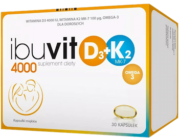 Ibuvit D3 2000 + K2 MK-7 + OMEGA 3