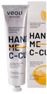 Veoli Botanica Intensywnie nawilżający, lekki krem do rąk z witaminą C 3% i pantenolem HAND ME C-CURE