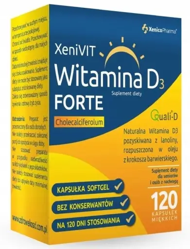 XeniVit Witamina D3 4000 IU Forte
