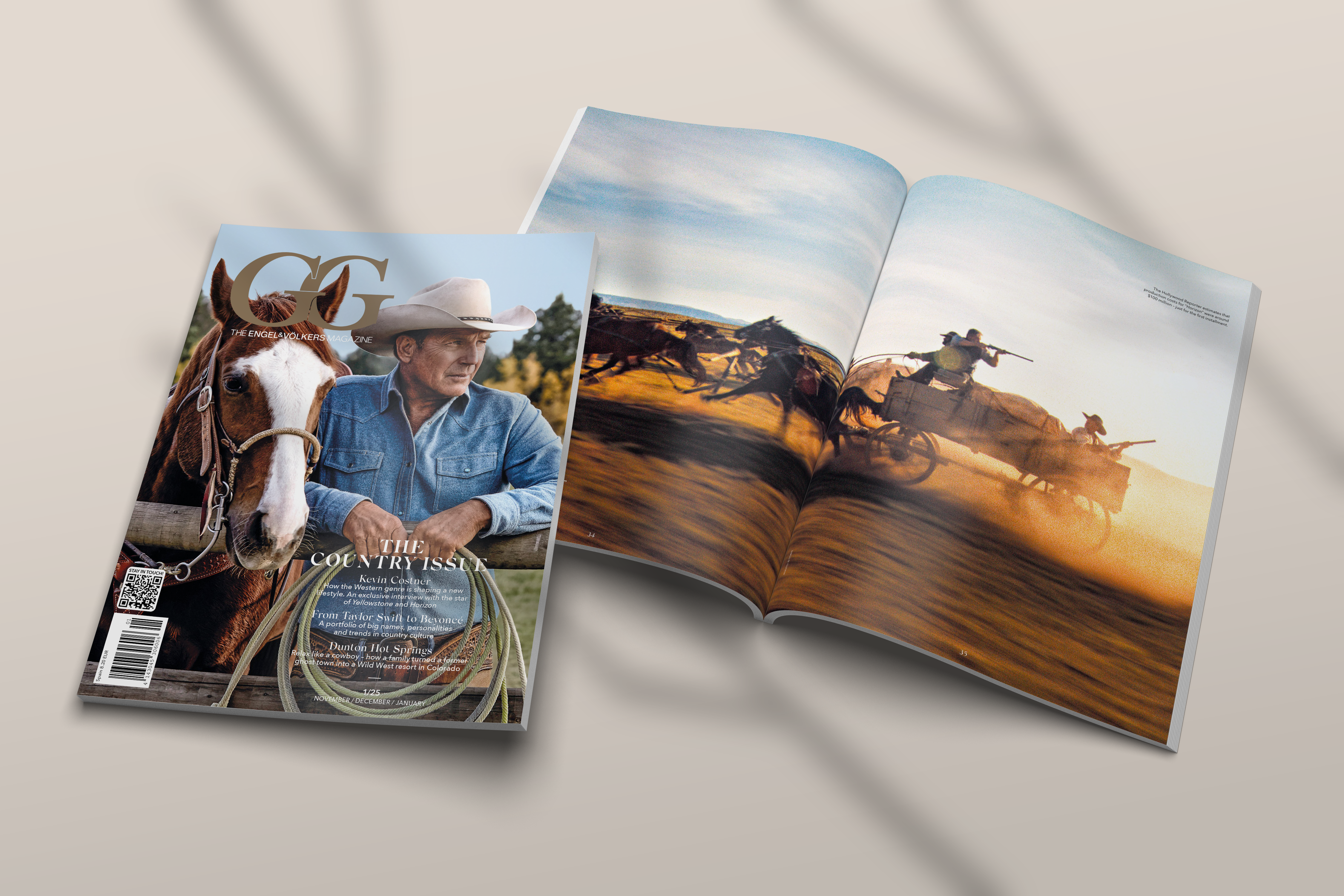 The Latest Issue of GG Celebrates the Comeback of Country Trends