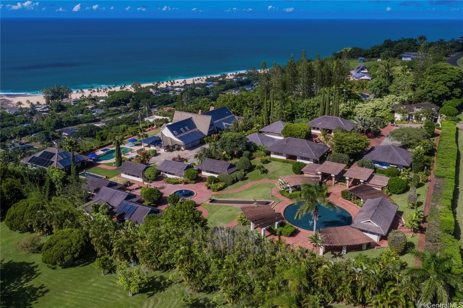 Aerial view of of 59-338 Wilinau Rd, Haleiwa, HI 96712, USA, Haleiwa, HI, 96712, US