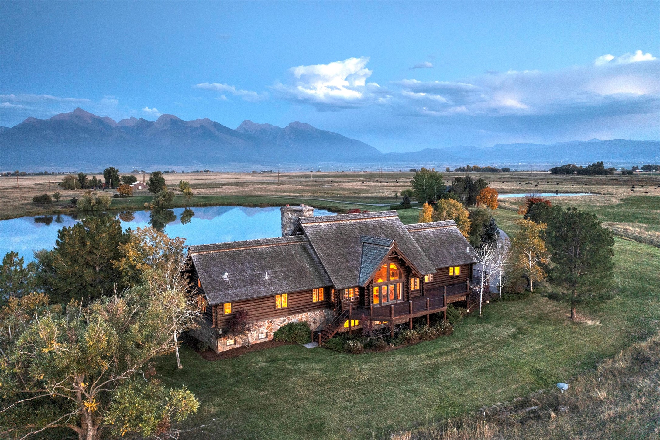 Log cabin at 55263 Logan, Charlo, MT