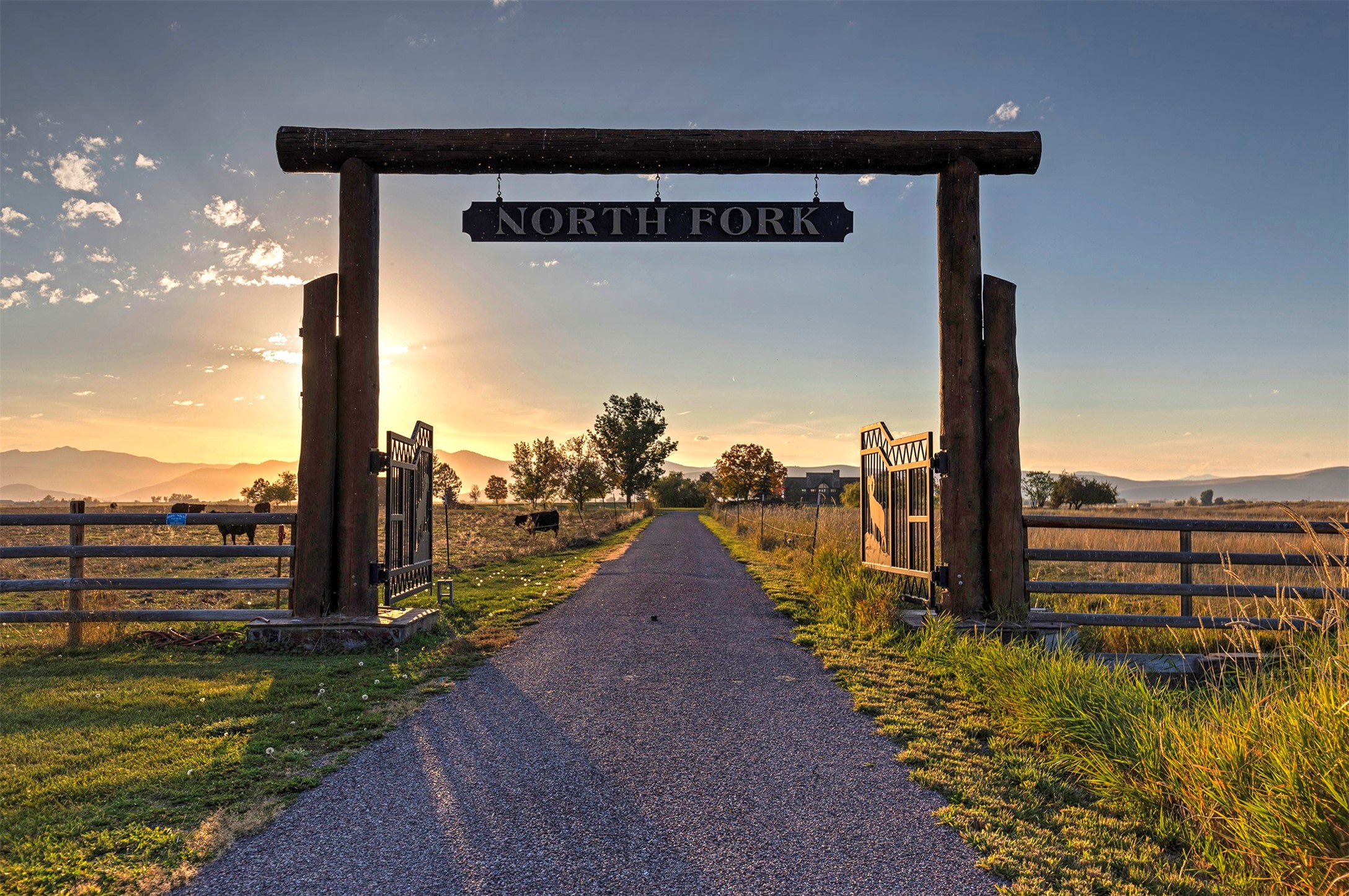 Welcome sign at 55263 Logan, Charlo, MT