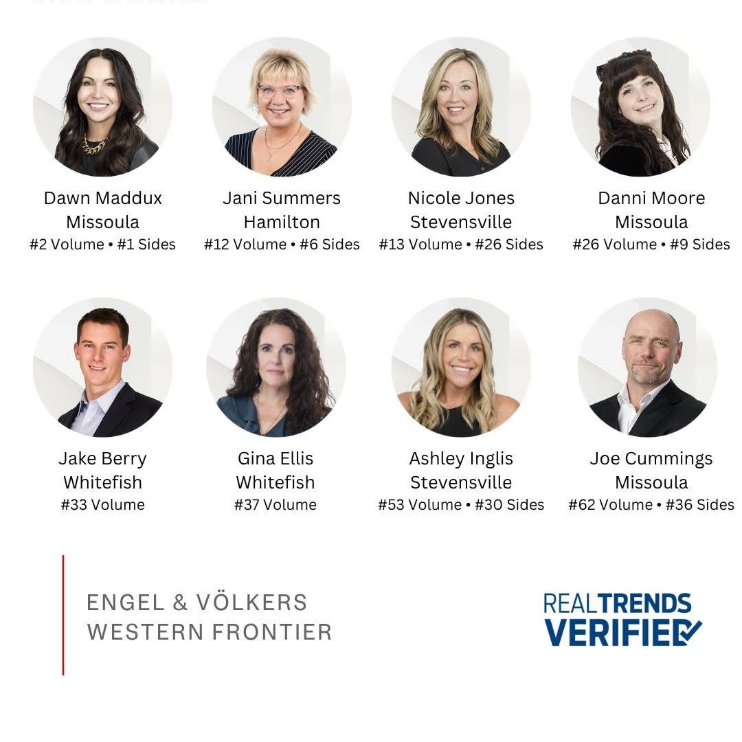 Engel &amp; Völkers Western Frontier Advisors Named Real Estate’s Best in 2025 RealTrends Verified Rankings,