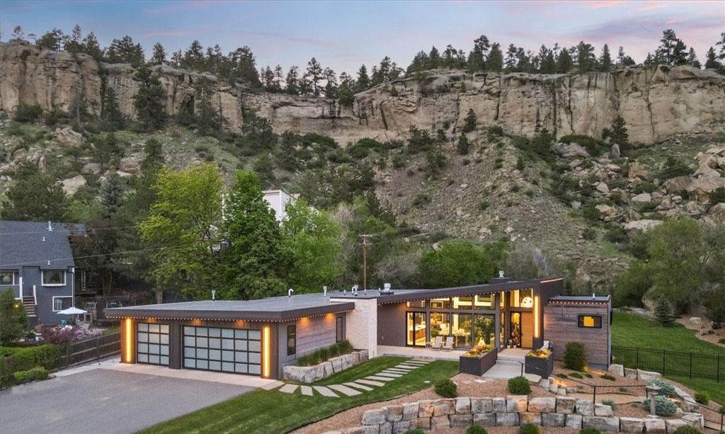 Luxury exterior of smart home at 3322 37th Street W, Billings, MT, 59102, US