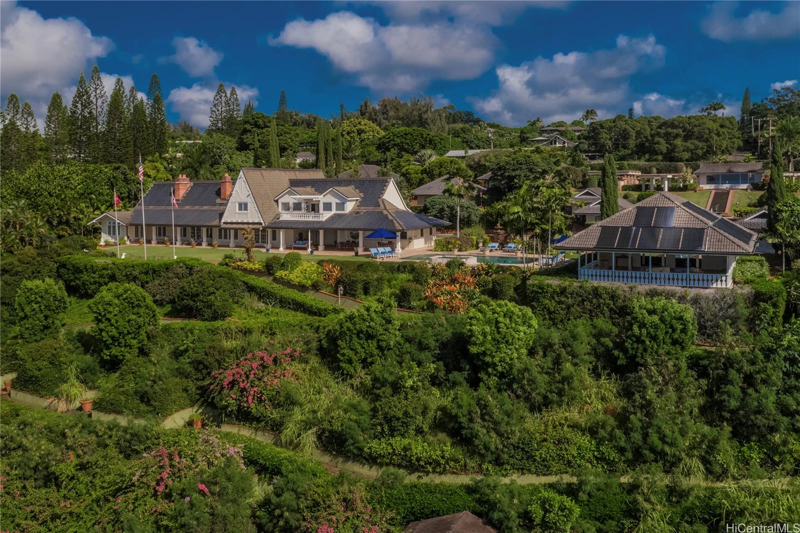 Luxury exterior of beachfront property at 59-338 Wilinau Rd, Haleiwa, HI 96712, USA, Haleiwa, HI, 96712, US