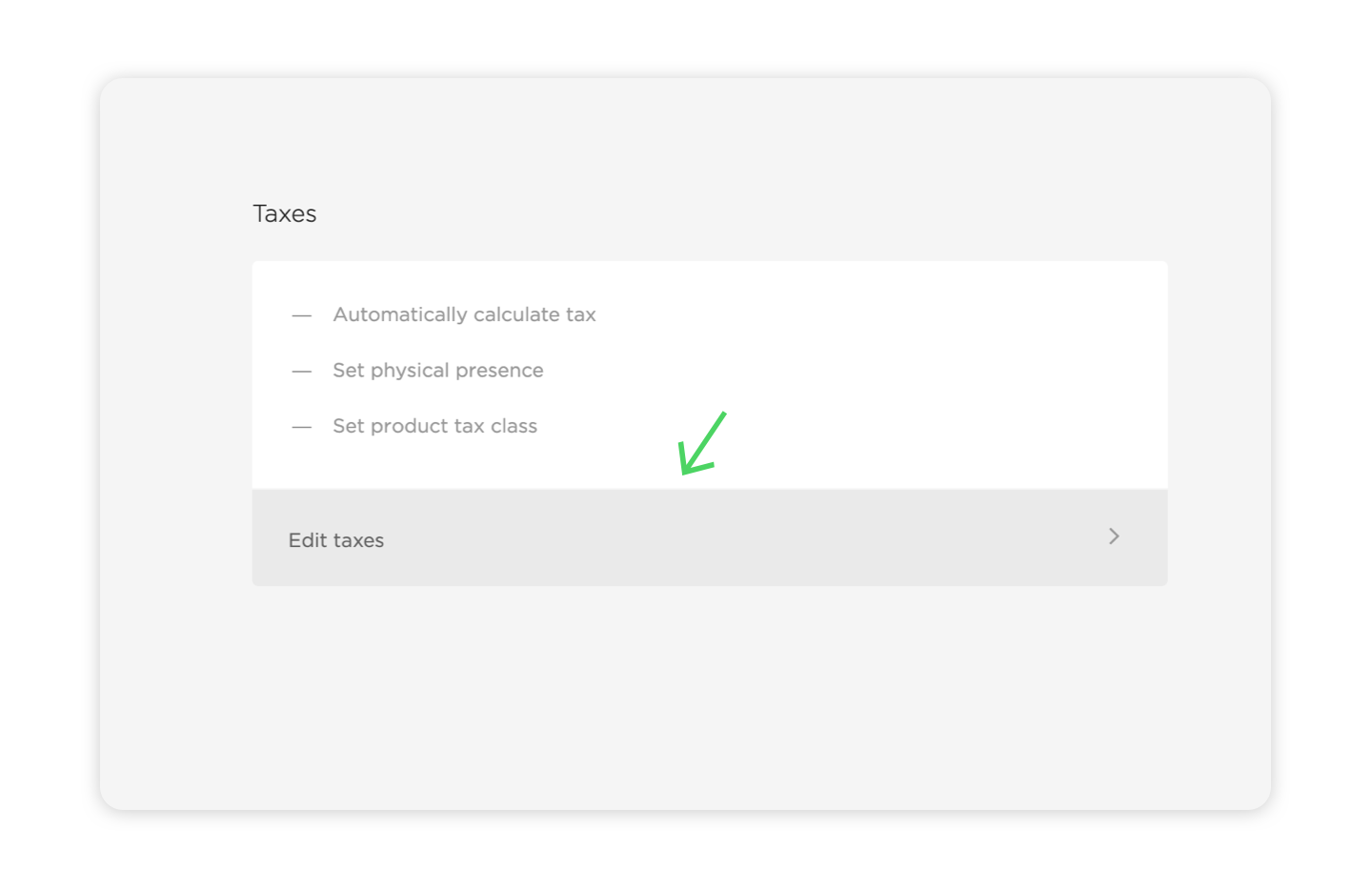 Auto tax calculation