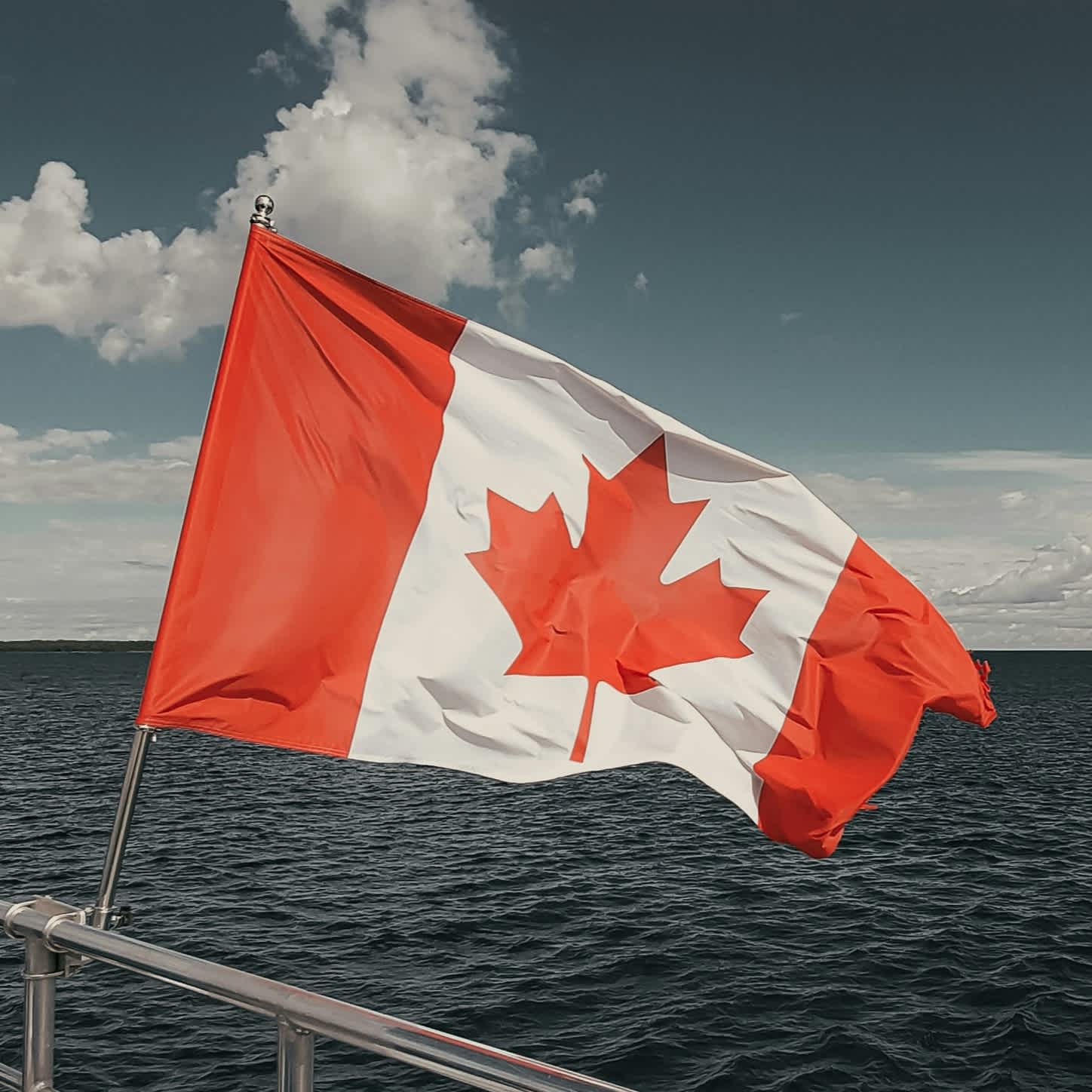 Canada Flag Unsplashed