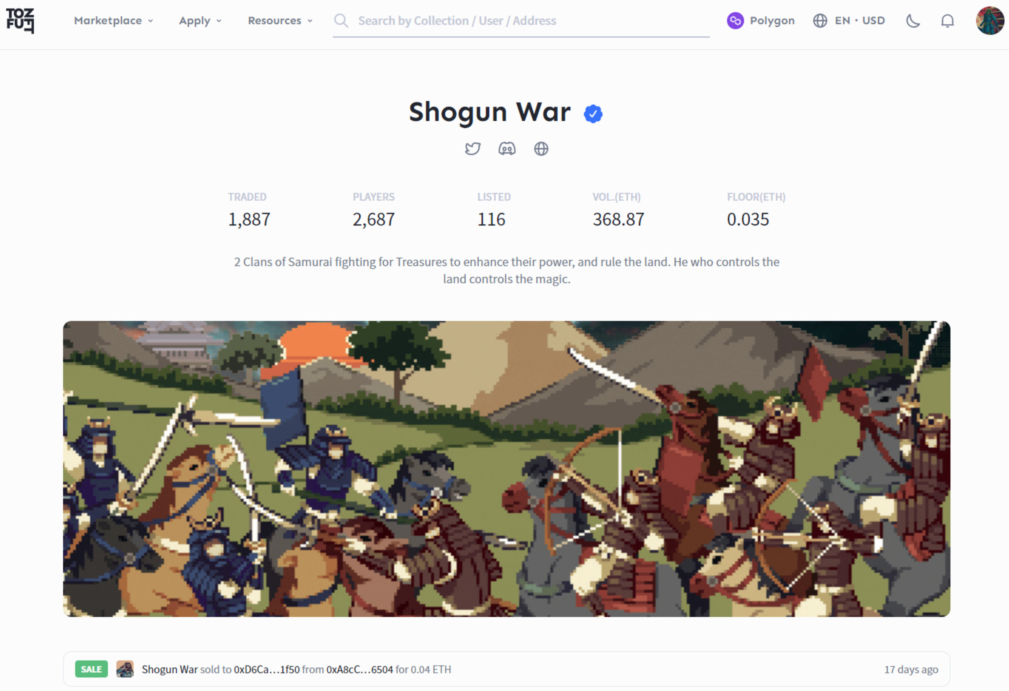 Shogun War 13