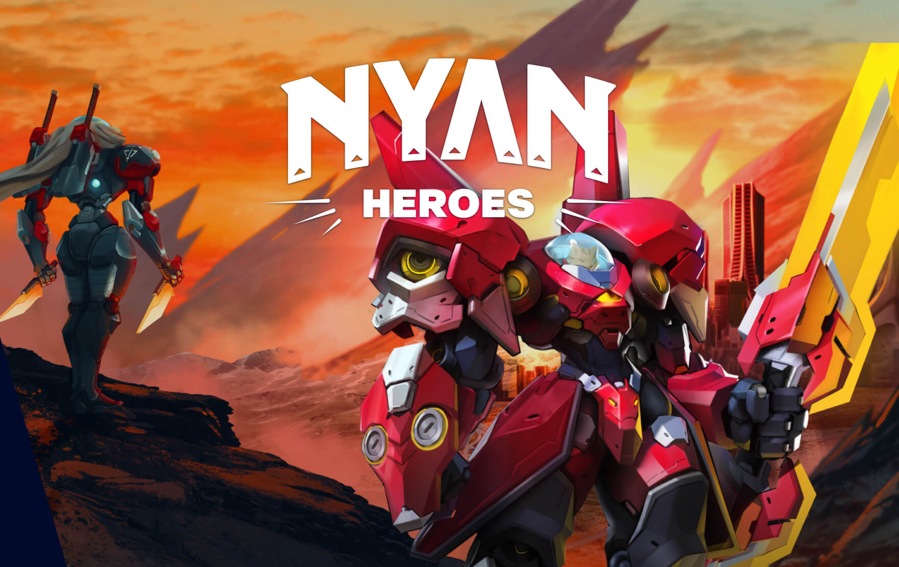 Nyan Heroes - Control your Guardian Mechs piloted by brave Nyan Heroes -  Article | VERSAGAMES