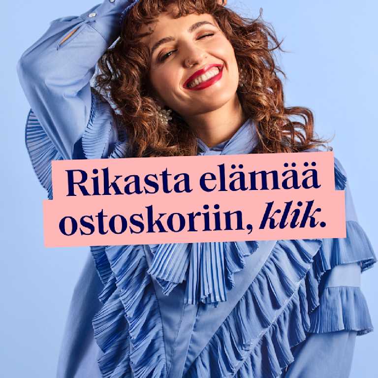 rikasta elamaa ostoskoriin