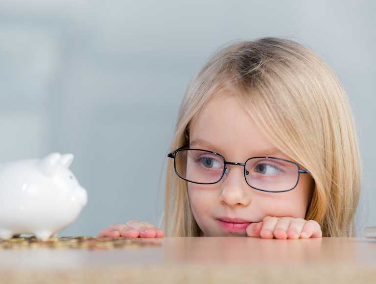 puhu lapselle rahasta