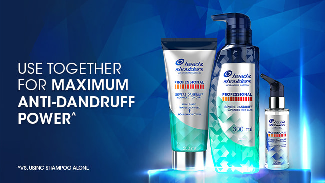 Professional Shampoo+Conditioner+Spray - Head and Shoulders