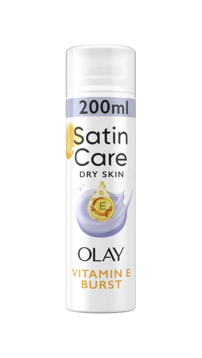 Satin Care Olay Vitamin E shave gel